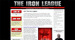 Desktop Screenshot of ironleague.com