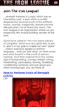 Mobile Screenshot of ironleague.com
